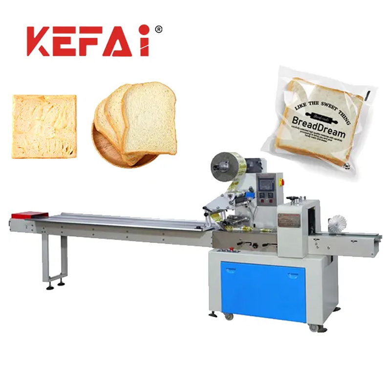 KEFAI Flowpack brødpakkemaskine